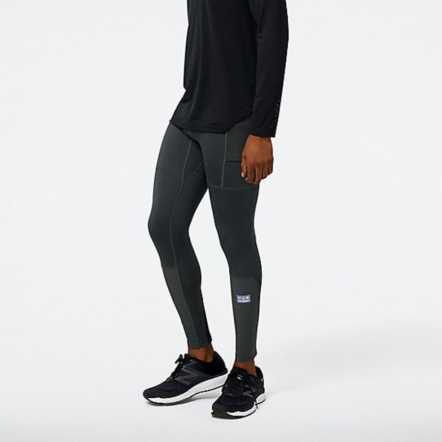 Homens New Balance Calcas E Leggings | Leggings Impact Run At