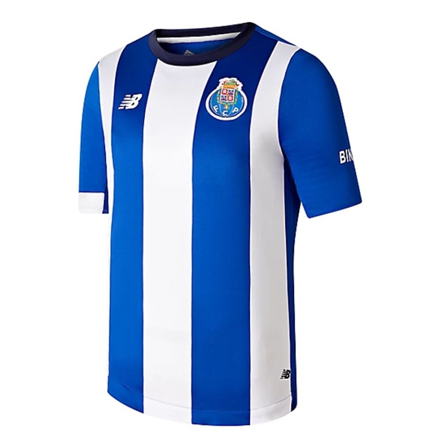 Crianca New Balance | Fc Porto Home Youth Short Sleeve Jersey