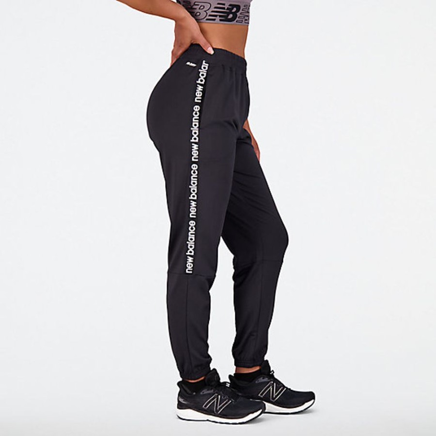 Mulheres New Balance Calcas E Leggings | Calcoes De Jogging Relentless Terry