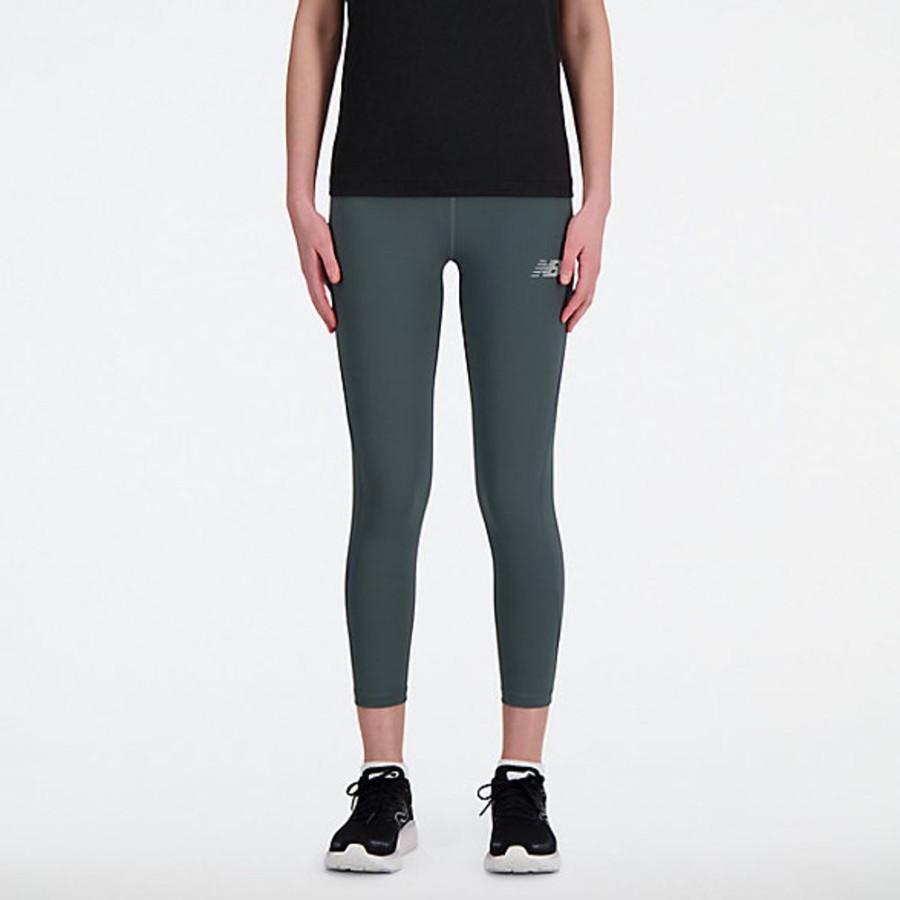 Mulheres New Balance Calcas E Leggings | Nb Sleek High Rise Legging 23"