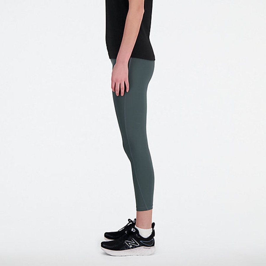 Mulheres New Balance Calcas E Leggings | Nb Sleek High Rise Legging 23"