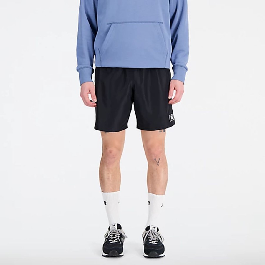 Homens New Balance Calcoes | Nb Essentials Woven Shorts