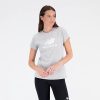 Mulheres New Balance T-Shirts E Partes De Cima | T-Shirt Nb Essentials Stacked Logo