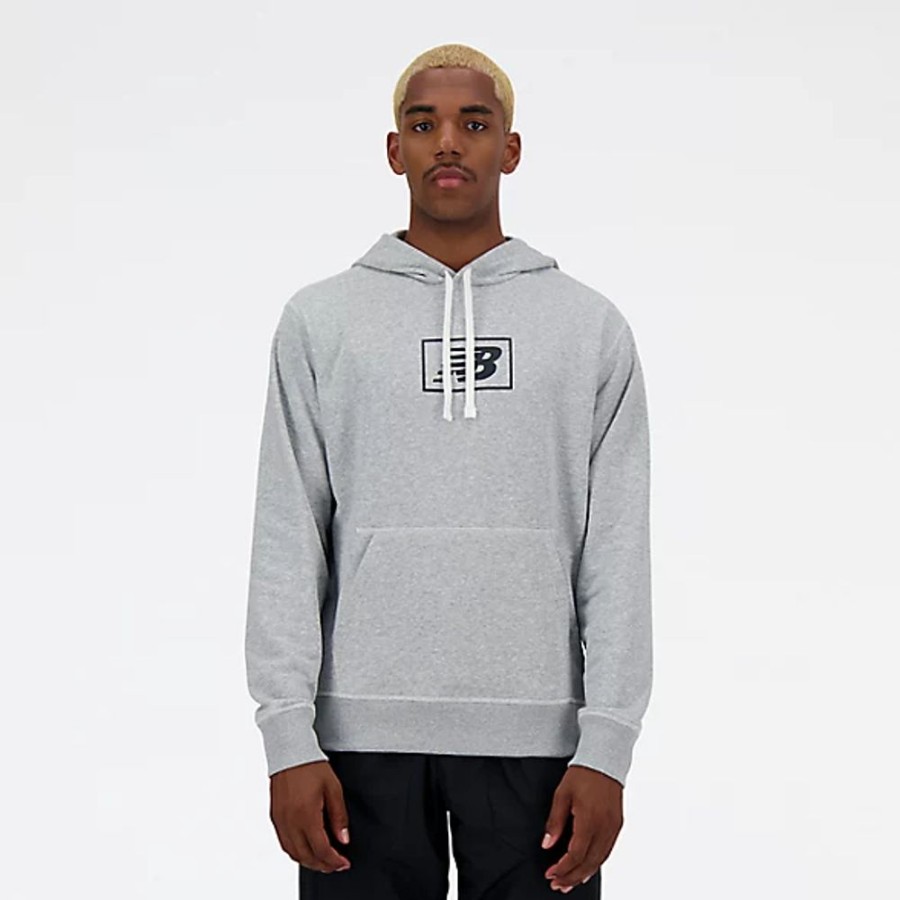 Homens New Balance Camisolas E Camisolas Com Capuz | Nb Essentials Hoodie