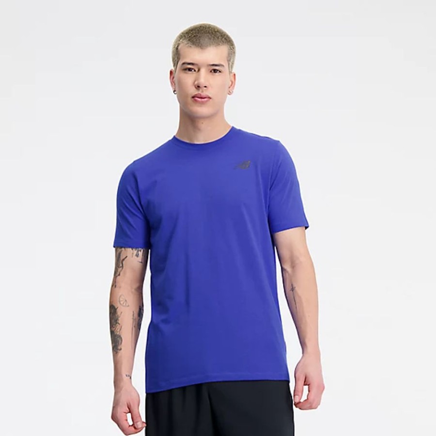 Homens New Balance T-Shirts E Partes De Cima | Tenacity Heathertech T-Shirt