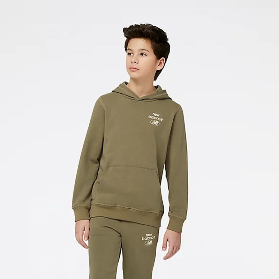 Crianca New Balance | Essentials Reimagined French Terry Hoodie