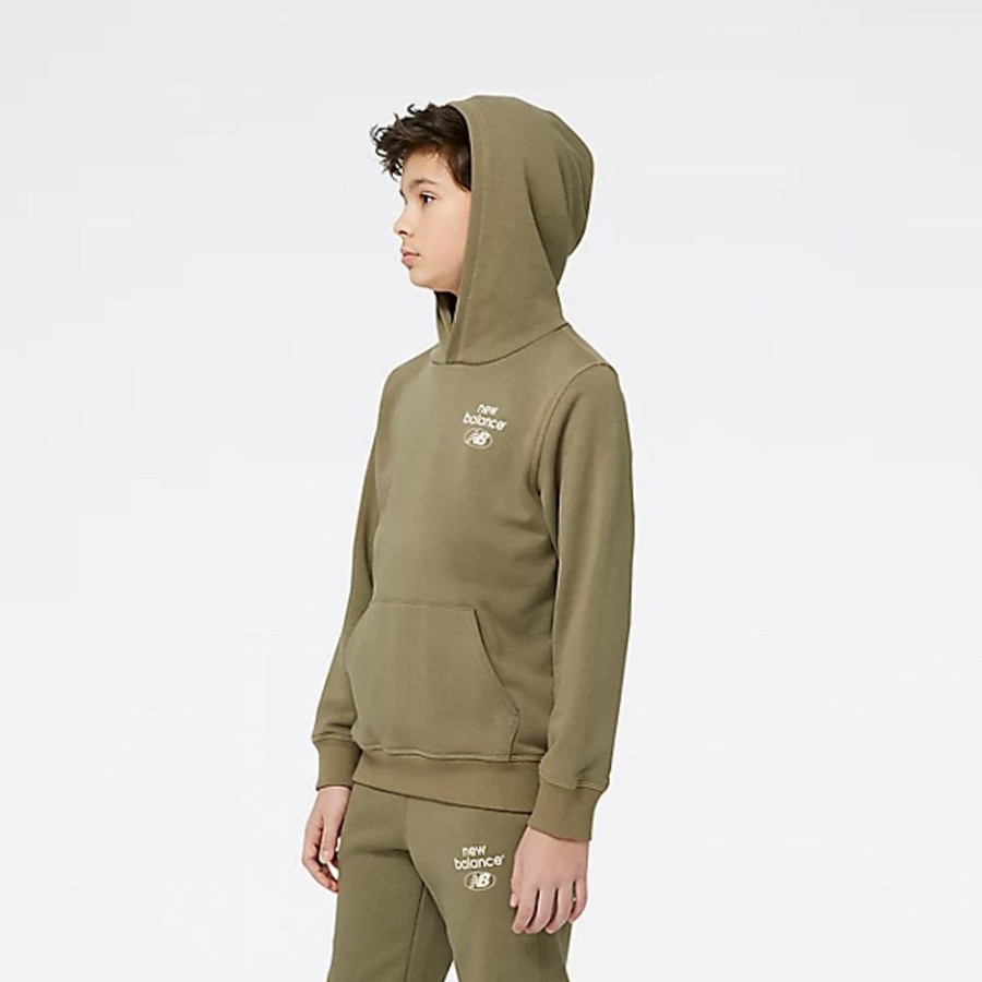 Crianca New Balance | Essentials Reimagined French Terry Hoodie