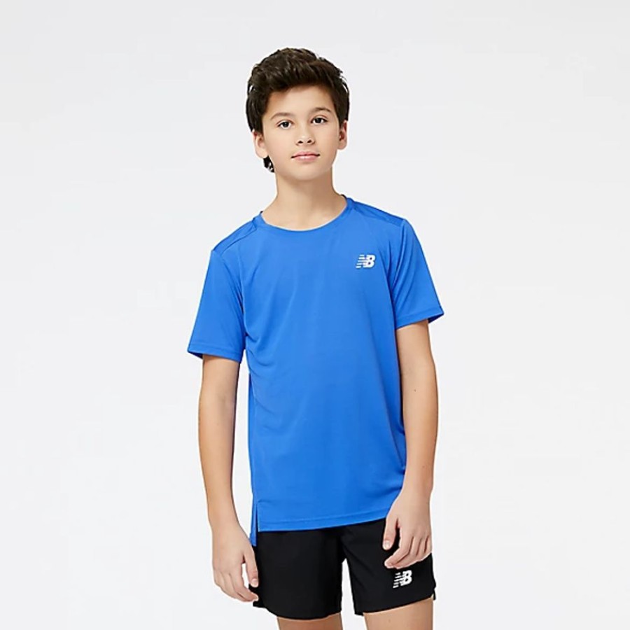 Homens New Balance Corrida | Accelerate Short Sleeve