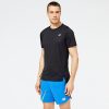 Homens New Balance T-Shirts E Partes De Cima | Accelerate Short Sleeve