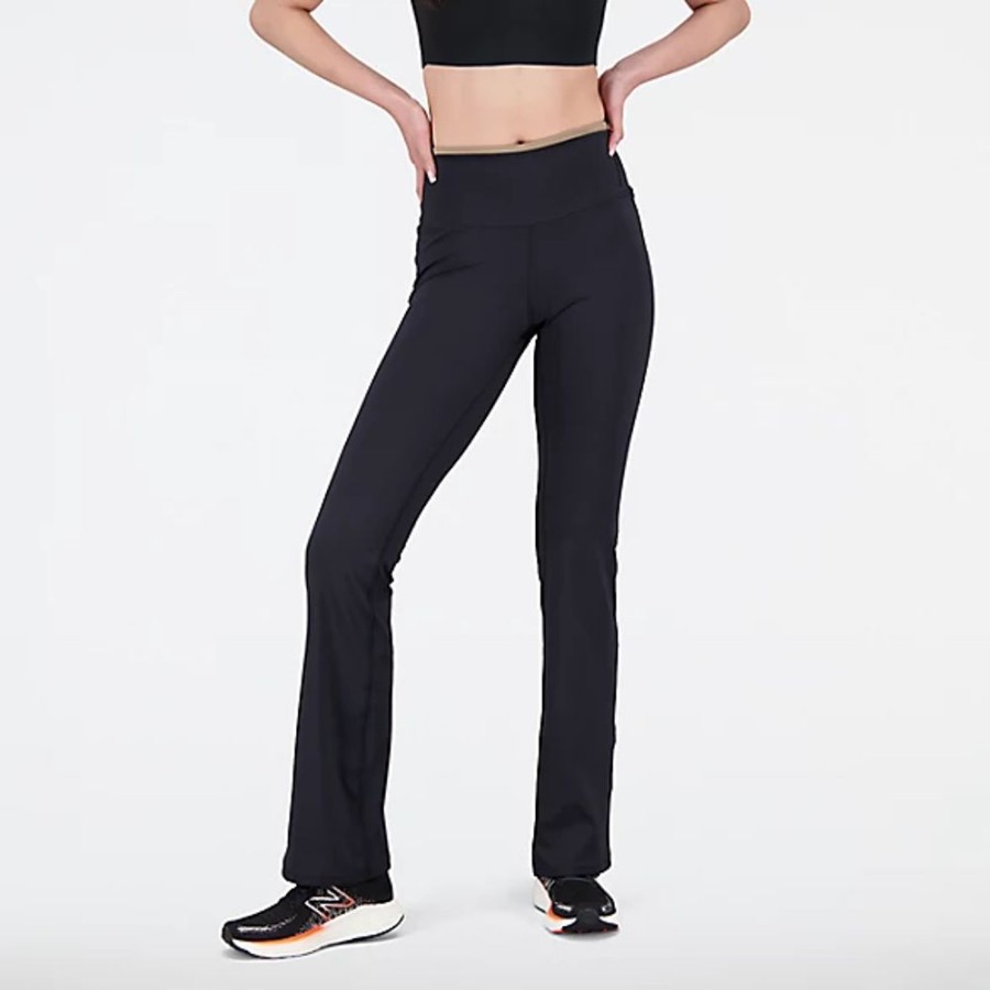 Mulheres New Balance Calcas E Leggings | Achiever Shape Shield Flare Pant