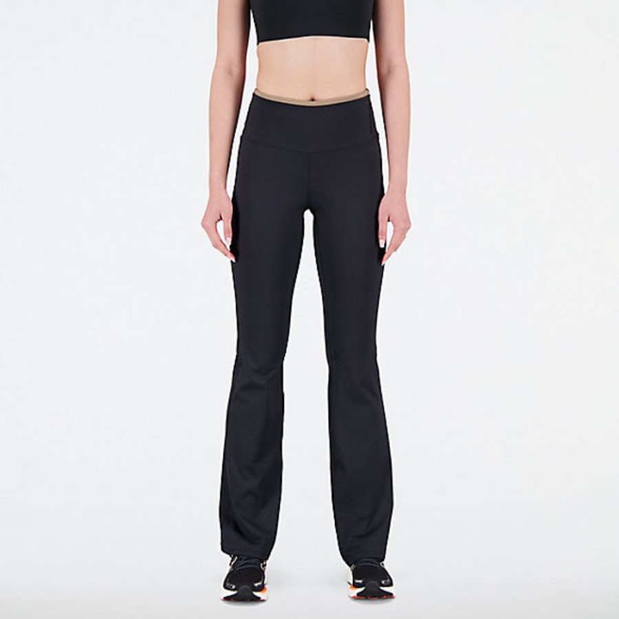 Mulheres New Balance Calcas E Leggings | Achiever Shape Shield Flare Pant