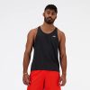 Homens New Balance T-Shirts E Partes De Cima | Athletics Singlet