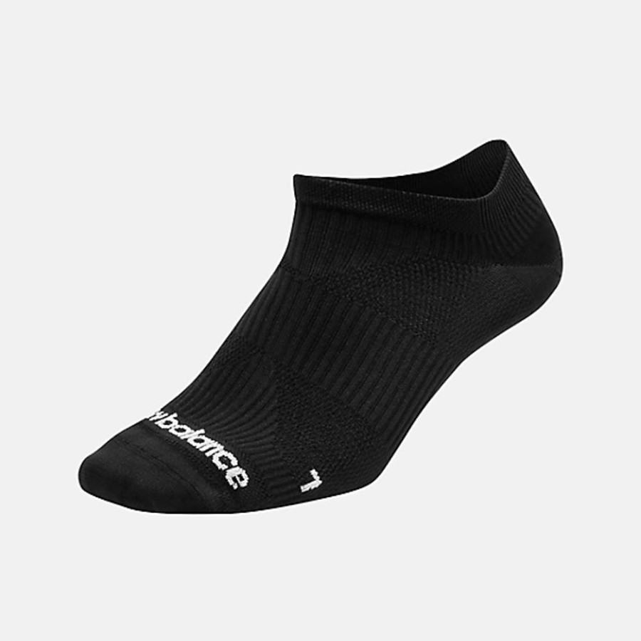 Homens New Balance Socks | Run Flat Knit No Show Sock 1 Pair