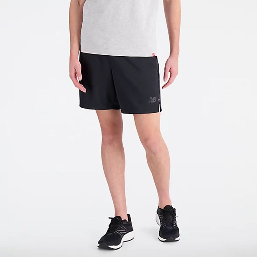 Homens New Balance Calcoes | Tenacity Knit Training Short