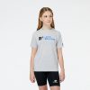 Homens New Balance Treino | Graphic Heathertech Tee