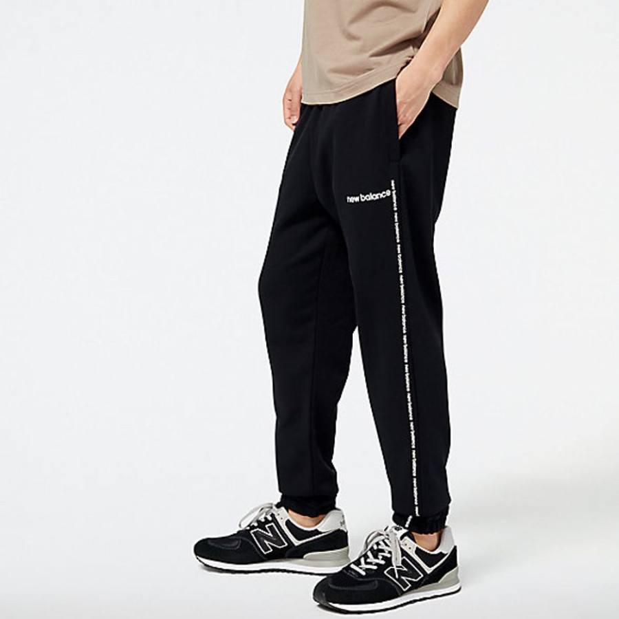 Homens New Balance Calcas E Leggings | Nb Essentials Seasonal Fleece Jogger