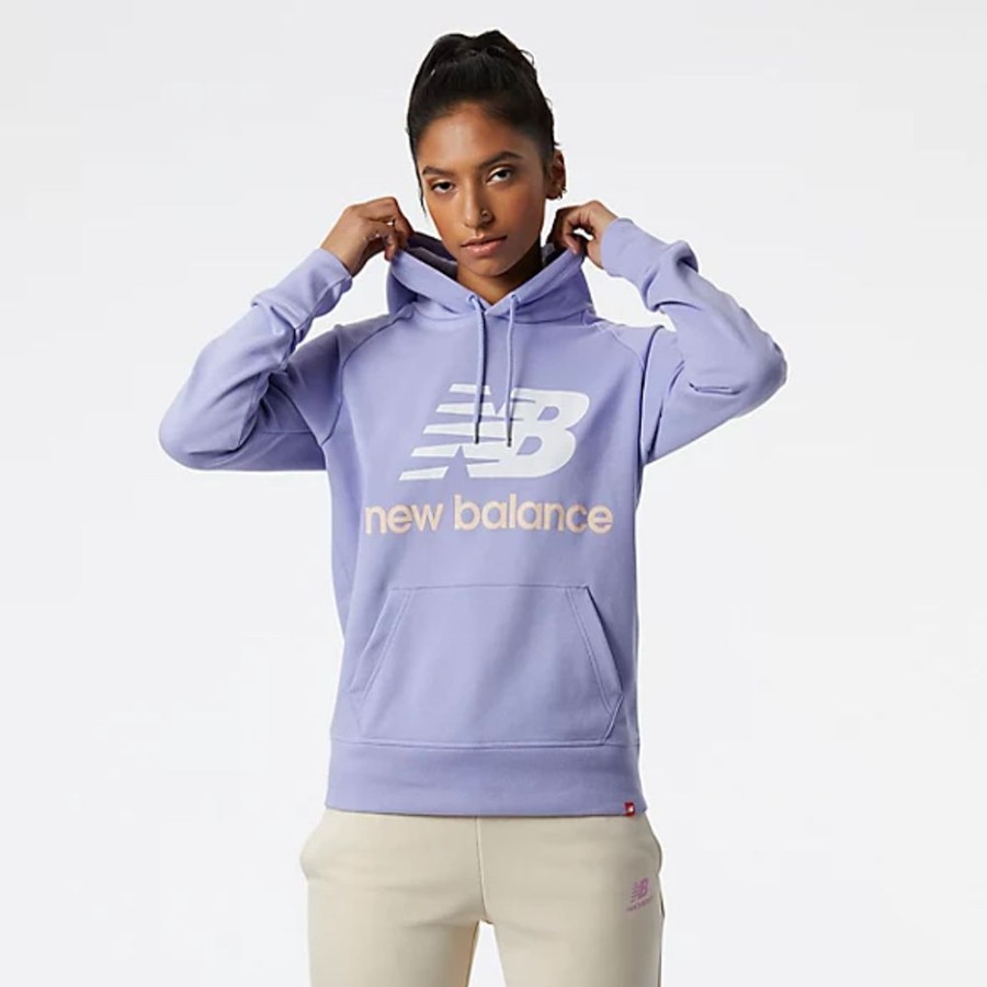 Mulheres New Balance Camisolas E Camisolas Com Capuz | Nb Essentials Pullover Hoodie