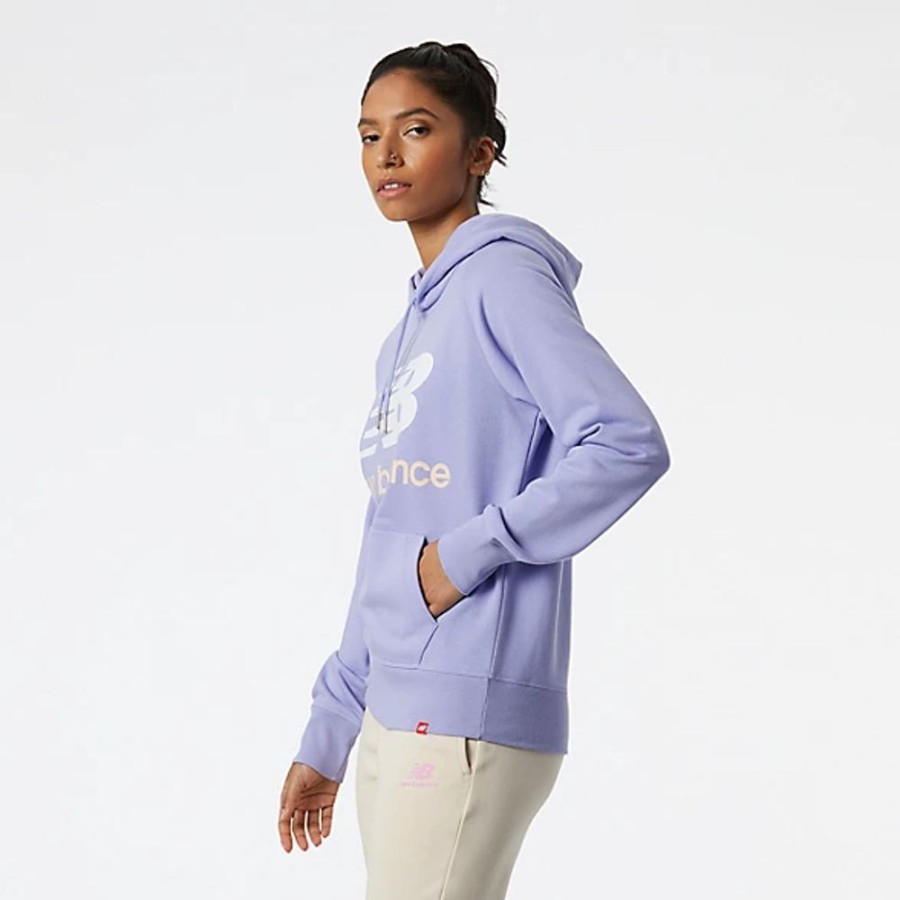 Mulheres New Balance Camisolas E Camisolas Com Capuz | Nb Essentials Pullover Hoodie