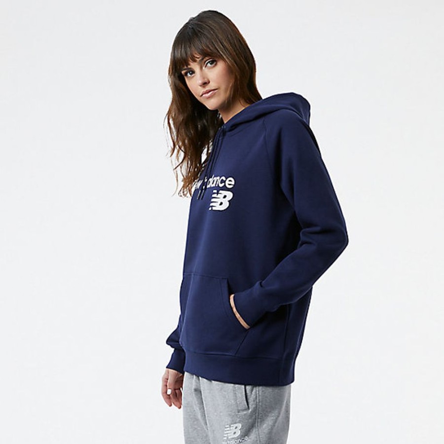 Mulheres New Balance Camisolas E Camisolas Com Capuz | Hoodie Nb Classic Core Fleece