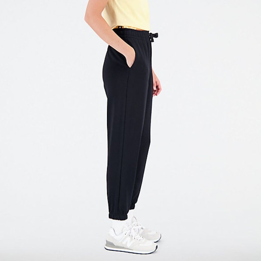 Mulheres New Balance Calcas E Leggings | Calcas Essentials Reimagined Archive French Terry Pant