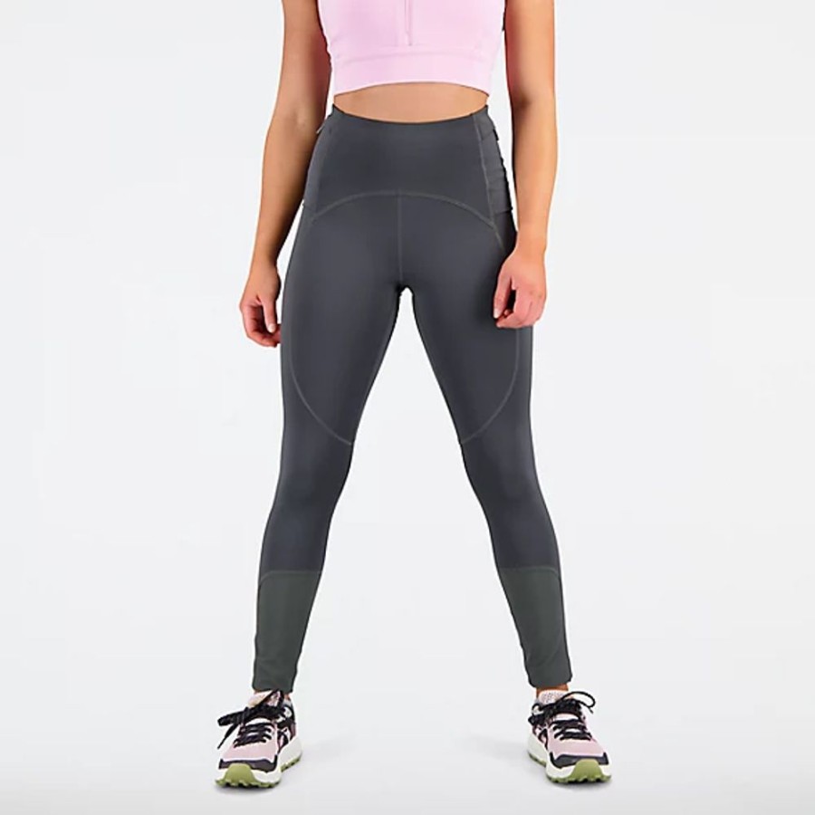 Mulheres New Balance Calcas E Leggings | Leggings Impact Run At High Rise