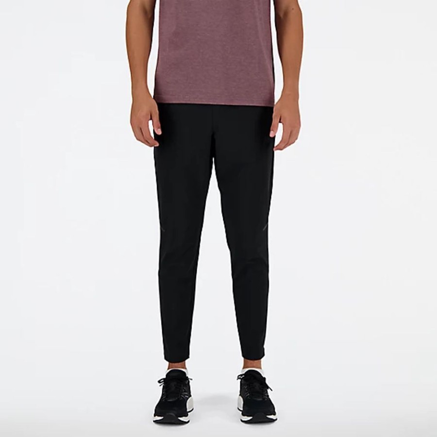 Homens New Balance Calcas E Leggings | Tenacity Stretch Woven Pant