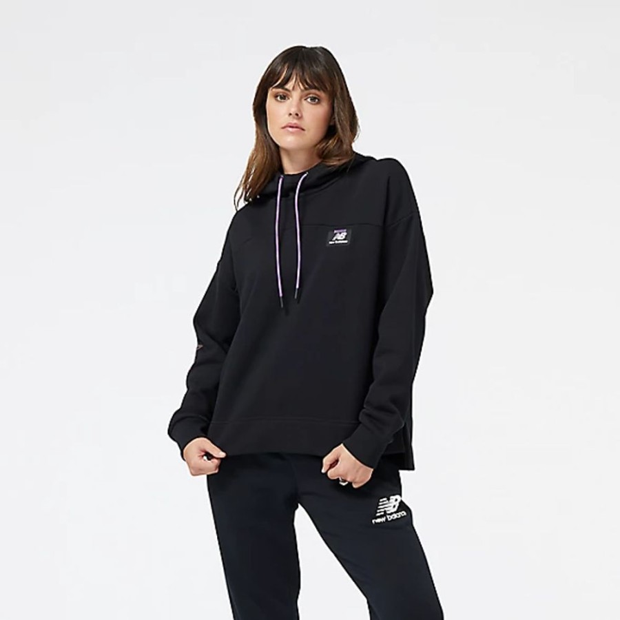 Mulheres New Balance Camisolas E Camisolas Com Capuz | Nb At Hoodie