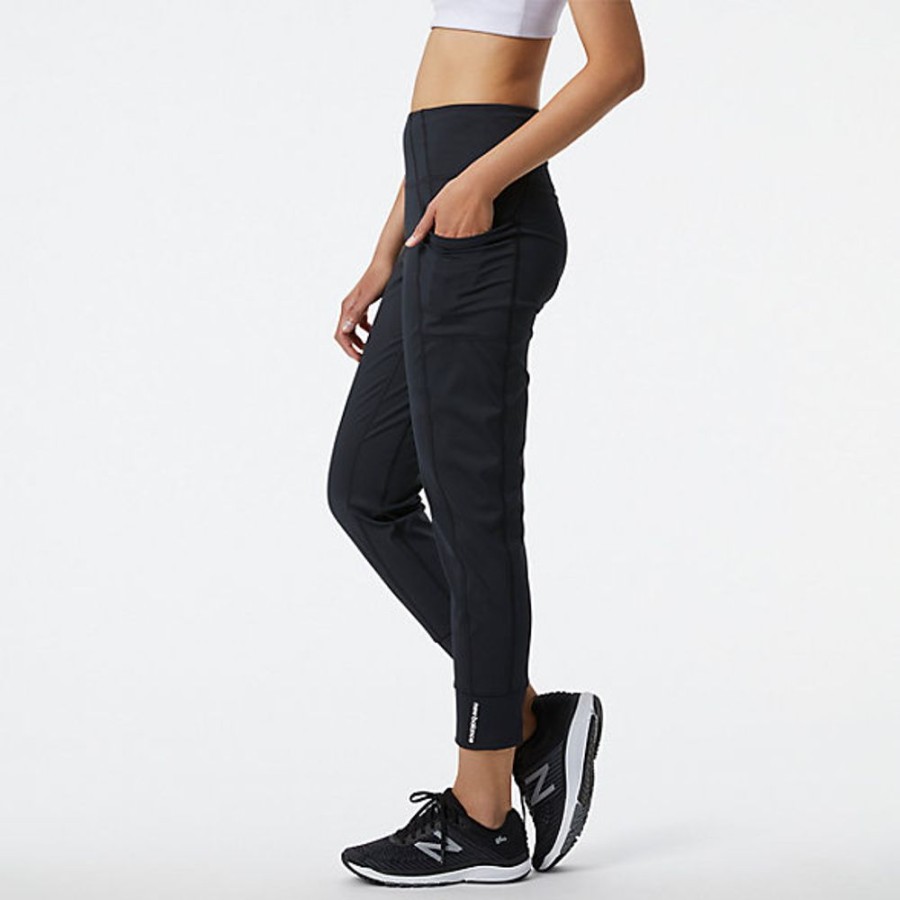 Mulheres New Balance Calcas E Leggings | Calcoes De Jogging Shape Shield