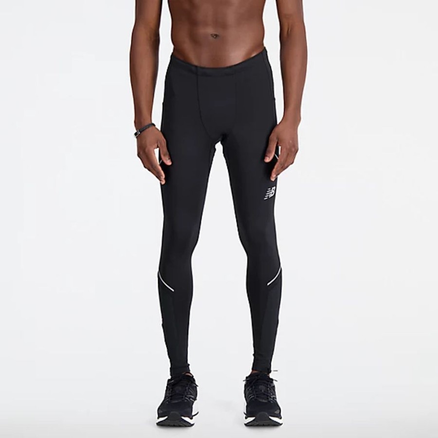 Homens New Balance Calcas E Leggings | Impact Run Heat Tight