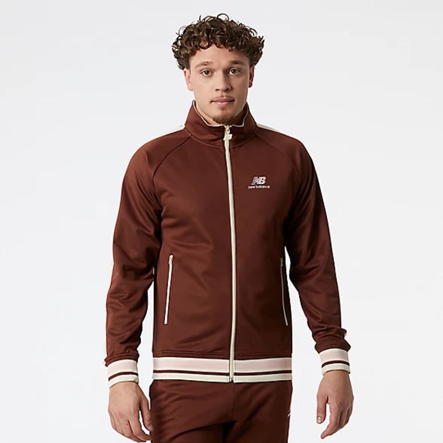 Homens New Balance Casacos | Nb Athletics 70S Run Track Jacket