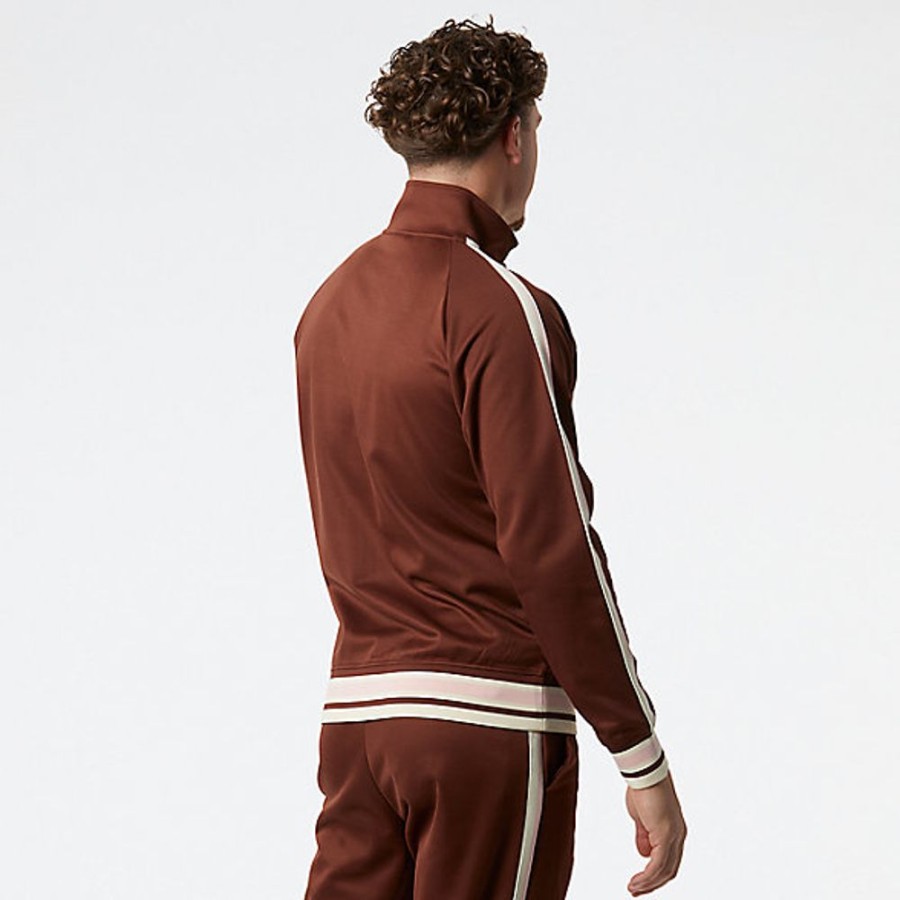 Homens New Balance Casacos | Nb Athletics 70S Run Track Jacket