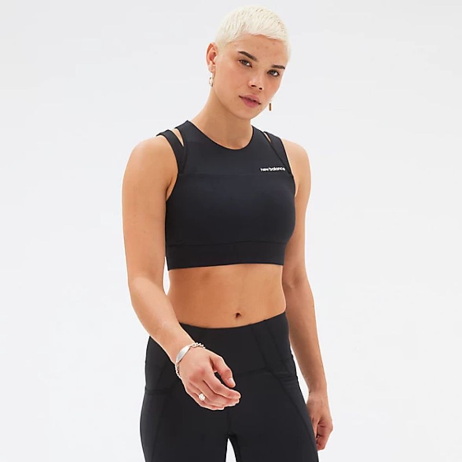 Mulheres New Balance Sutias Desportivos | Shape Shield Crop Bra