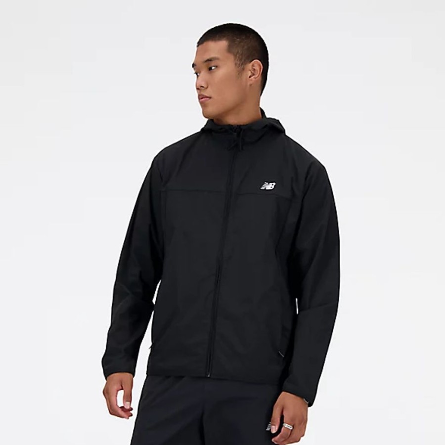 Homens New Balance Casacos | Athletics Woven Jacket