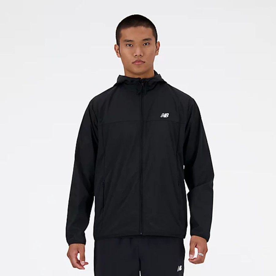 Homens New Balance Casacos | Athletics Woven Jacket