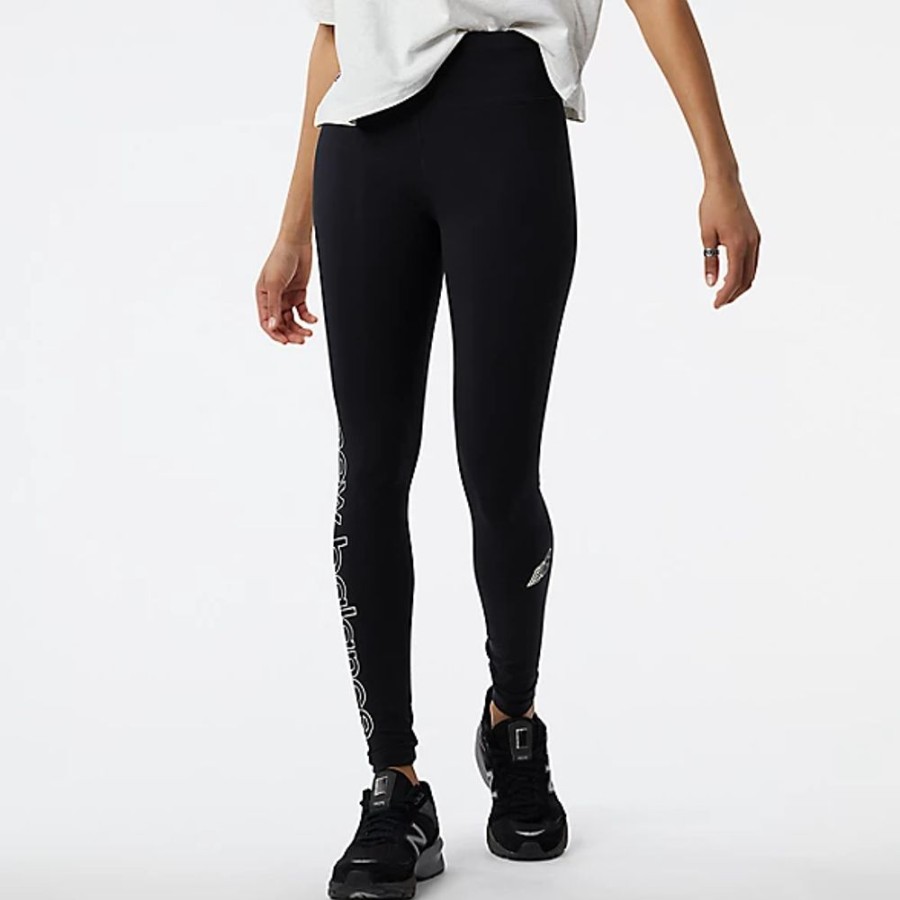 Mulheres New Balance Calcas E Leggings | Leggings Nb Essentials