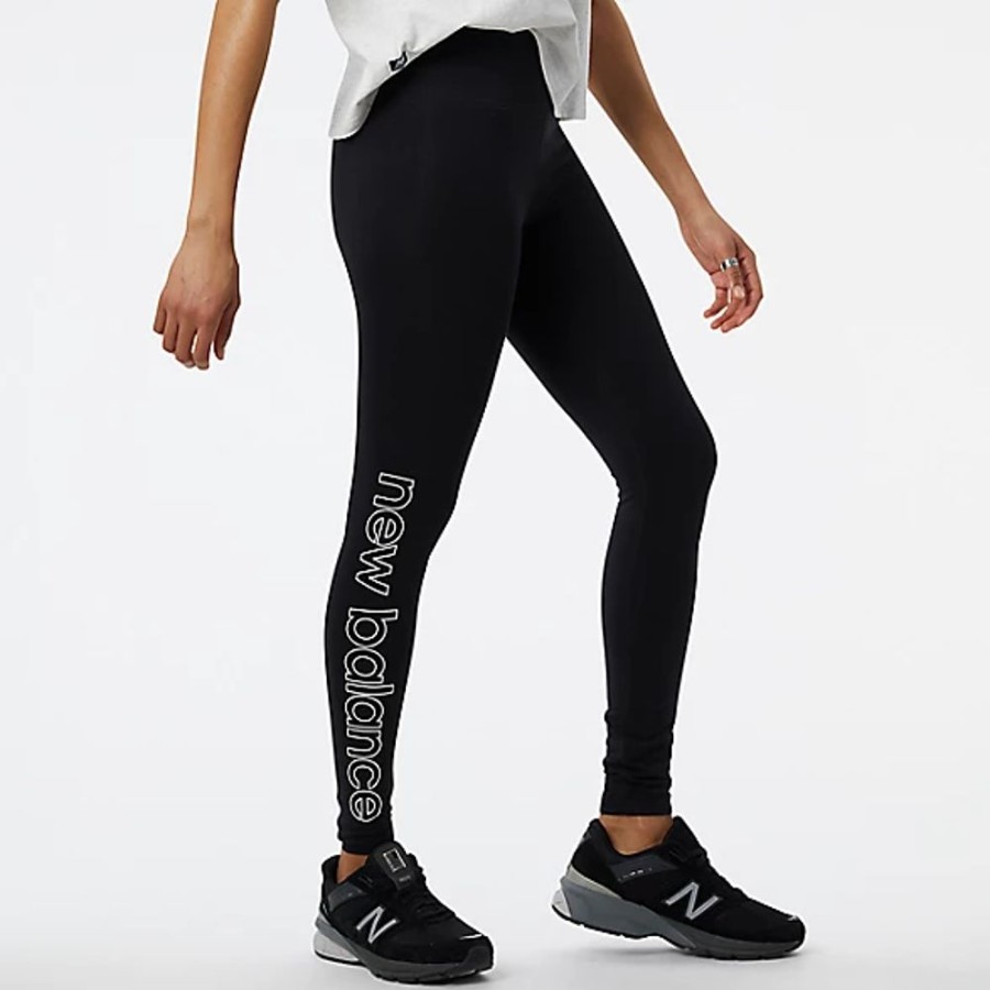 Mulheres New Balance Calcas E Leggings | Leggings Nb Essentials