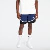 Homens New Balance Calcoes | Hoops Fleece Short