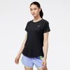 Mulheres New Balance T-Shirts E Partes De Cima | Q Speed Jacquard Short Sleeve