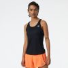 Mulheres New Balance T-Shirts E Partes De Cima | Impact Run Tank