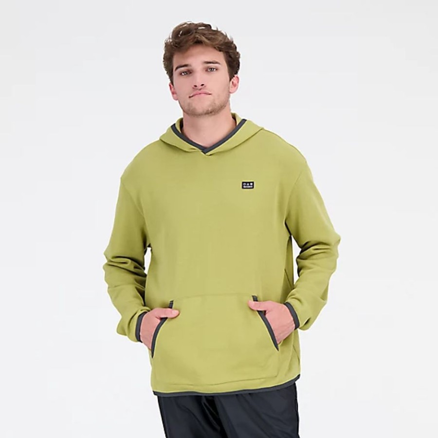 Homens New Balance Camisolas E Camisolas Com Capuz | Hoodie At French Terry