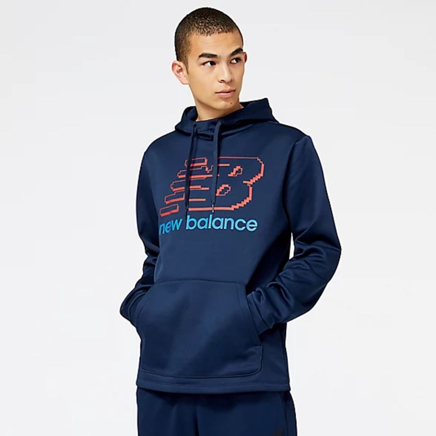 Homens New Balance Camisolas E Camisolas Com Capuz | Hoodie Tenacity Performance Fleece Pullover