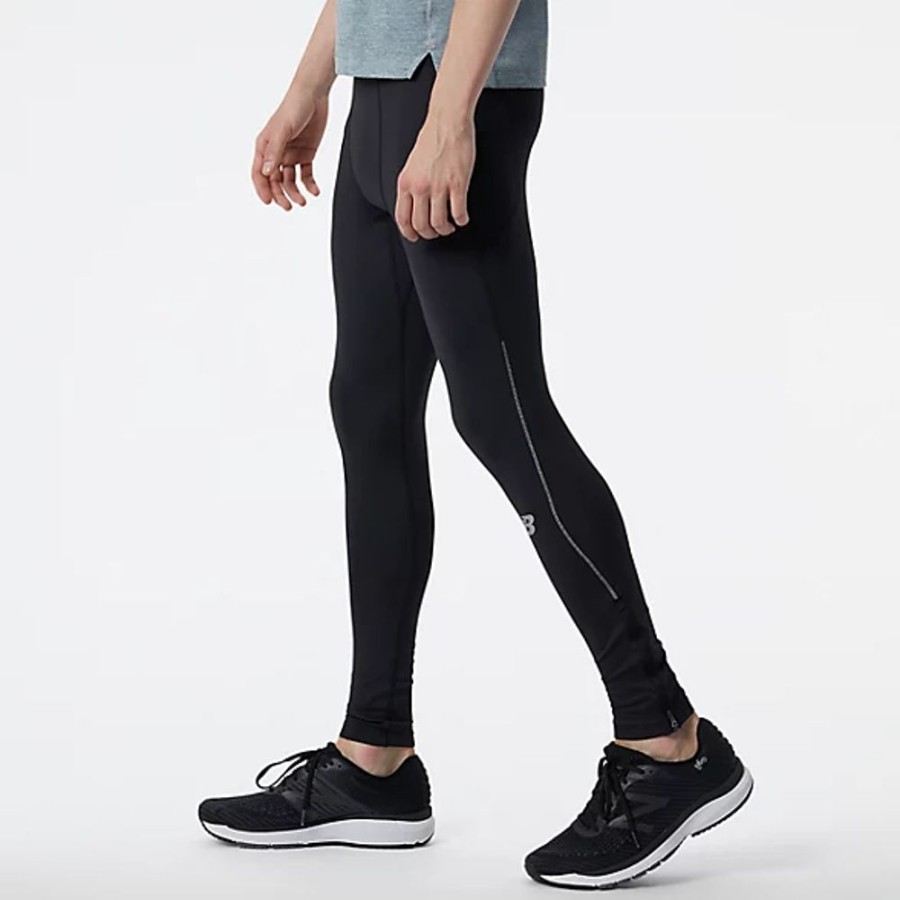 Homens New Balance Calcas E Leggings | Leggings Impact Run