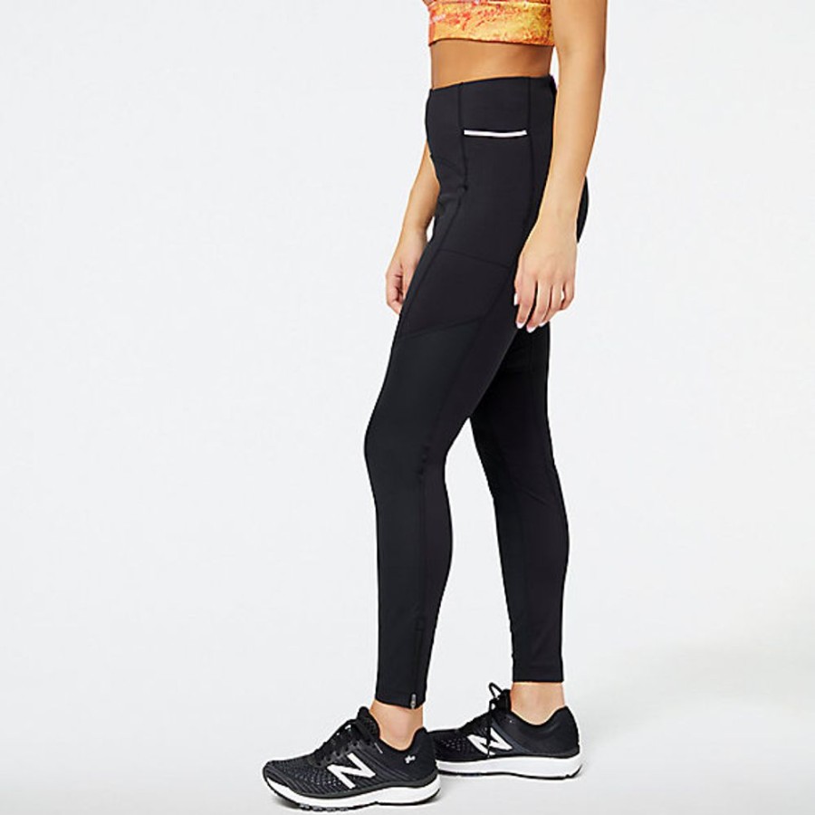 Mulheres New Balance Calcas E Leggings | Leggings Impact Run At Heat