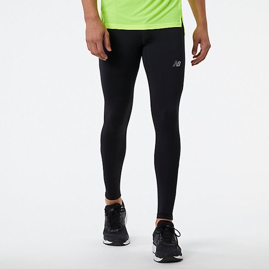 Homens New Balance Calcas E Leggings | Leggings Accelerate