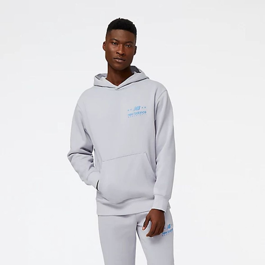 Homens New Balance Camisolas E Camisolas Com Capuz | Hoops Hoodie