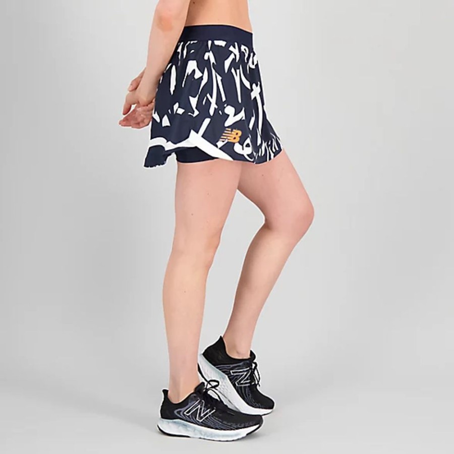 Mulheres New Balance Calcoes | Saia Printed Tournament