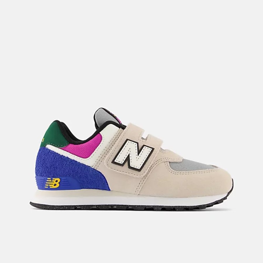 Crianca New Balance Crianca | 574 Hook And Loop