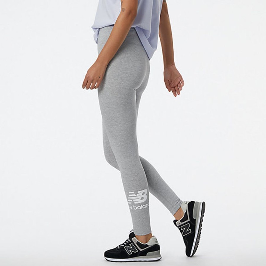 Mulheres New Balance Calcas E Leggings | Leggings Nb Essentials Stacked