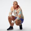 Homens New Balance Camisolas E Camisolas Com Capuz | Nb Athletics Day Tripper Printed Hoodie