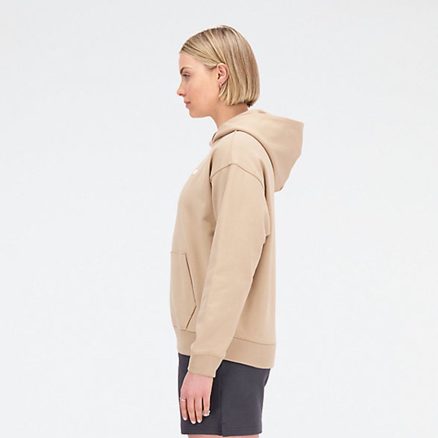 Mulheres New Balance Camisolas E Camisolas Com Capuz | Athletics French Terry Oversized Hoodie